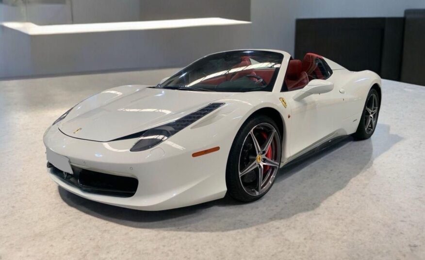 FERRARI 458 SPIDER 2013
