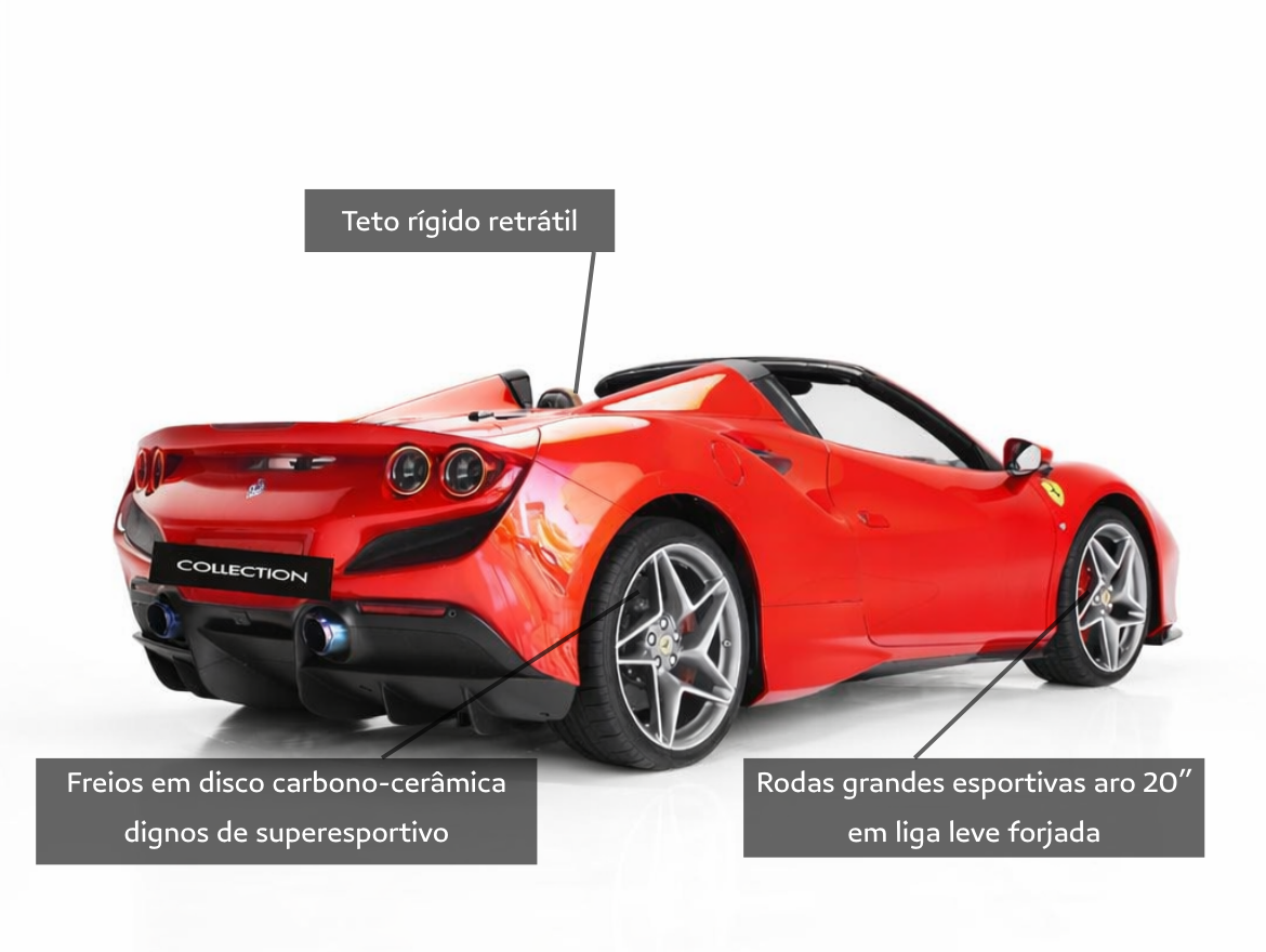 Ferrari F8 Spider 3.9 V8 Turbo Gasolina F1-DCT