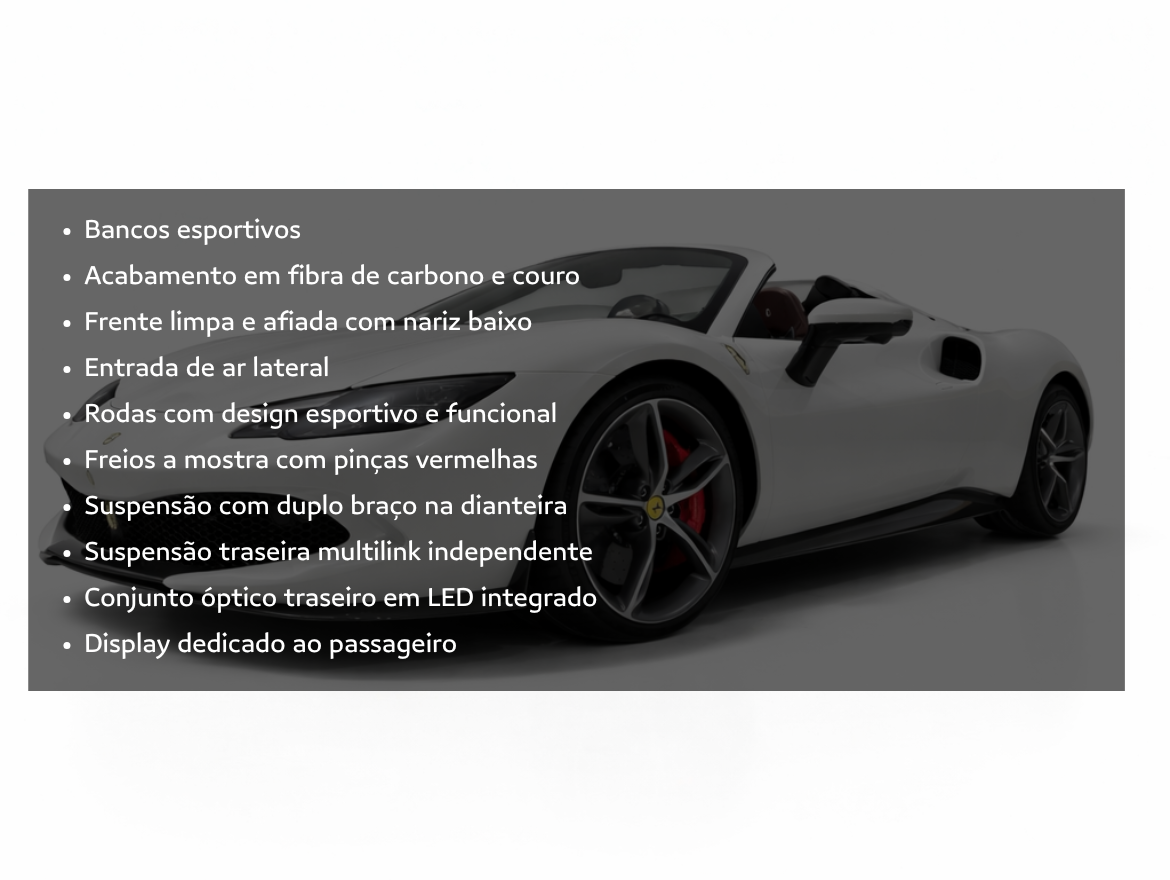 Ferrari 296 GTS 3.0 V6 Turbo PHEV F1-DCT