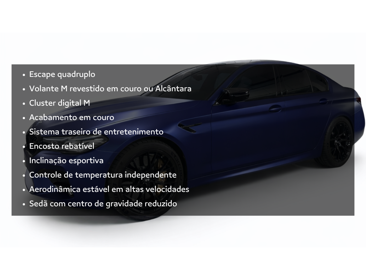 BMW M5 4.4 V8 TwinPower Gasolina Competion MXDrive Steptronic