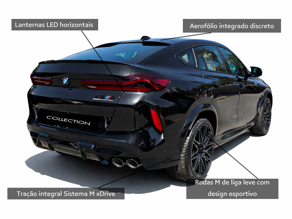 BMW X6 4.4 V8 Biturbo Gasolina M Competition Automática
