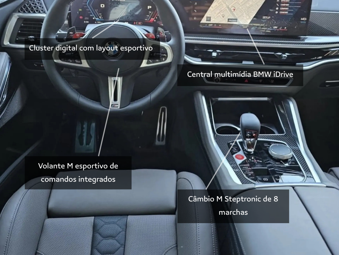 BMW X6 4.4 V8 Biturbo Gasolina M Competition Automática
