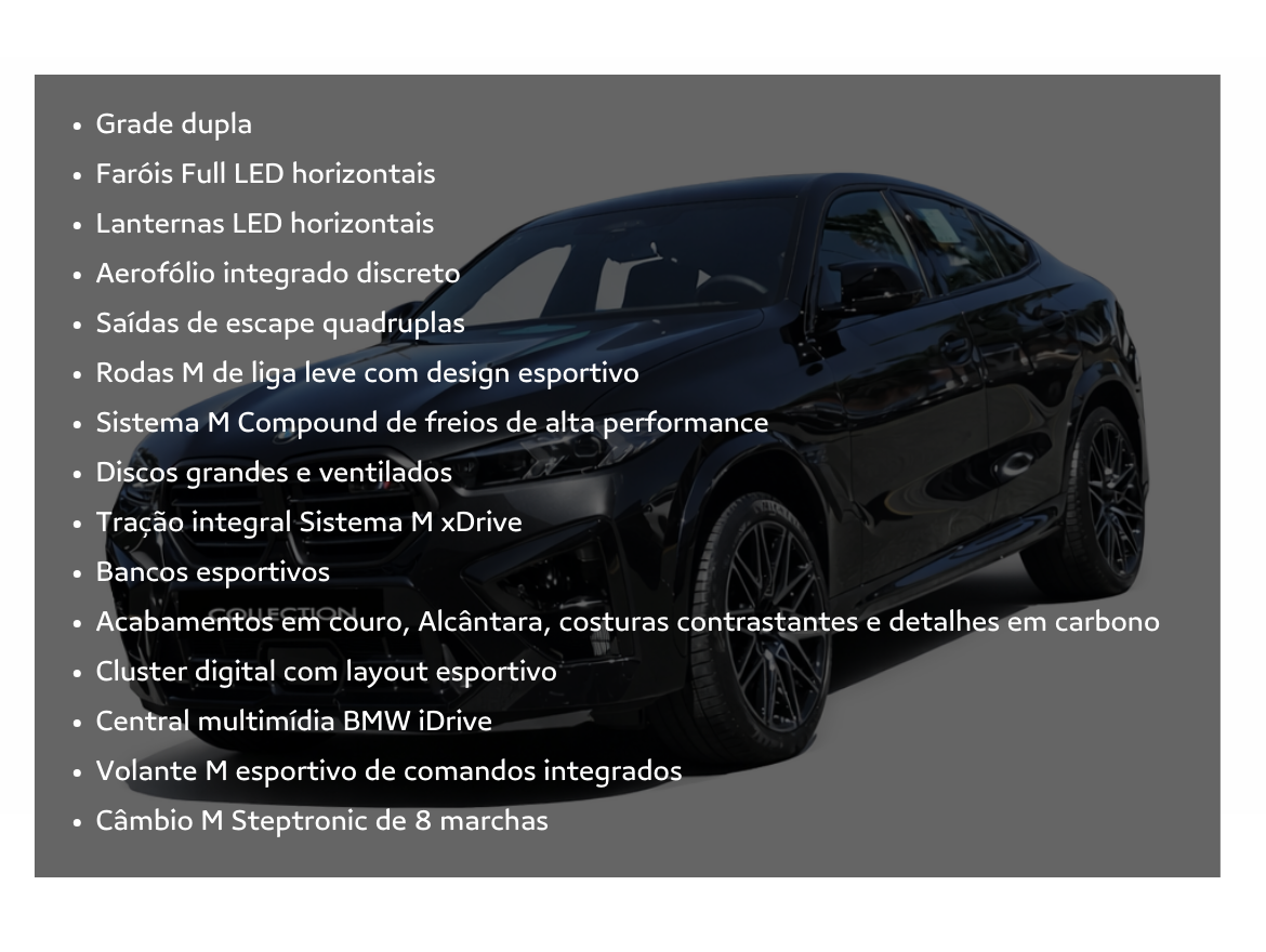 BMW X6 4.4 V8 Biturbo Gasolina M Competition Automática