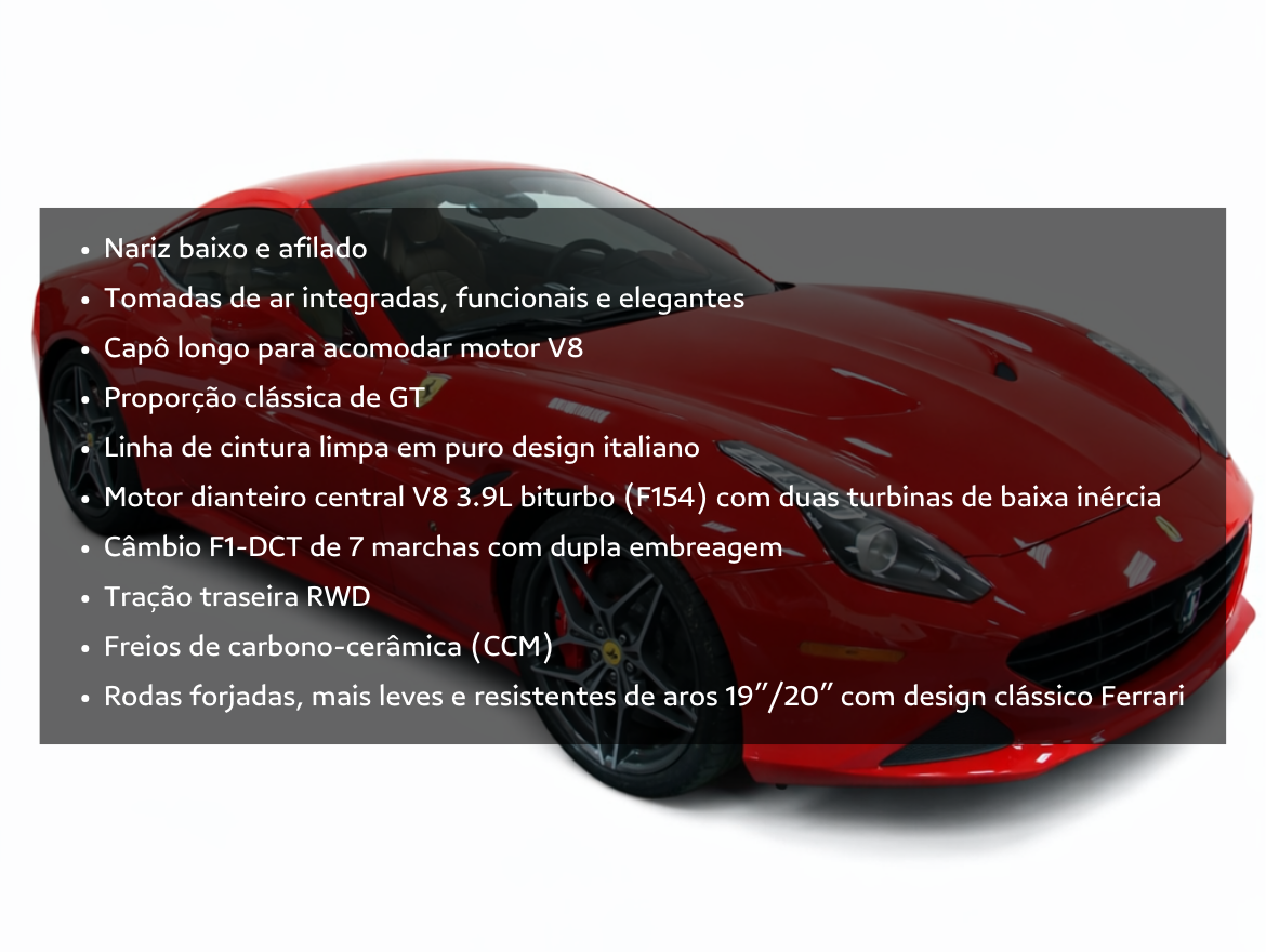 Ferrari California 3.9 T Conversível V8 Turbo Gasolina 2P Automático