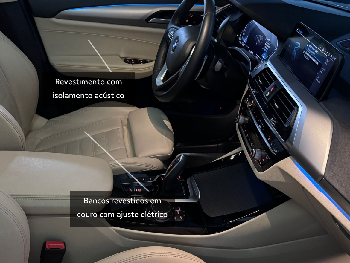 BMW X3 2.0 16V Hibridy XLine XDrive 30E Steptronic Brindada Stark