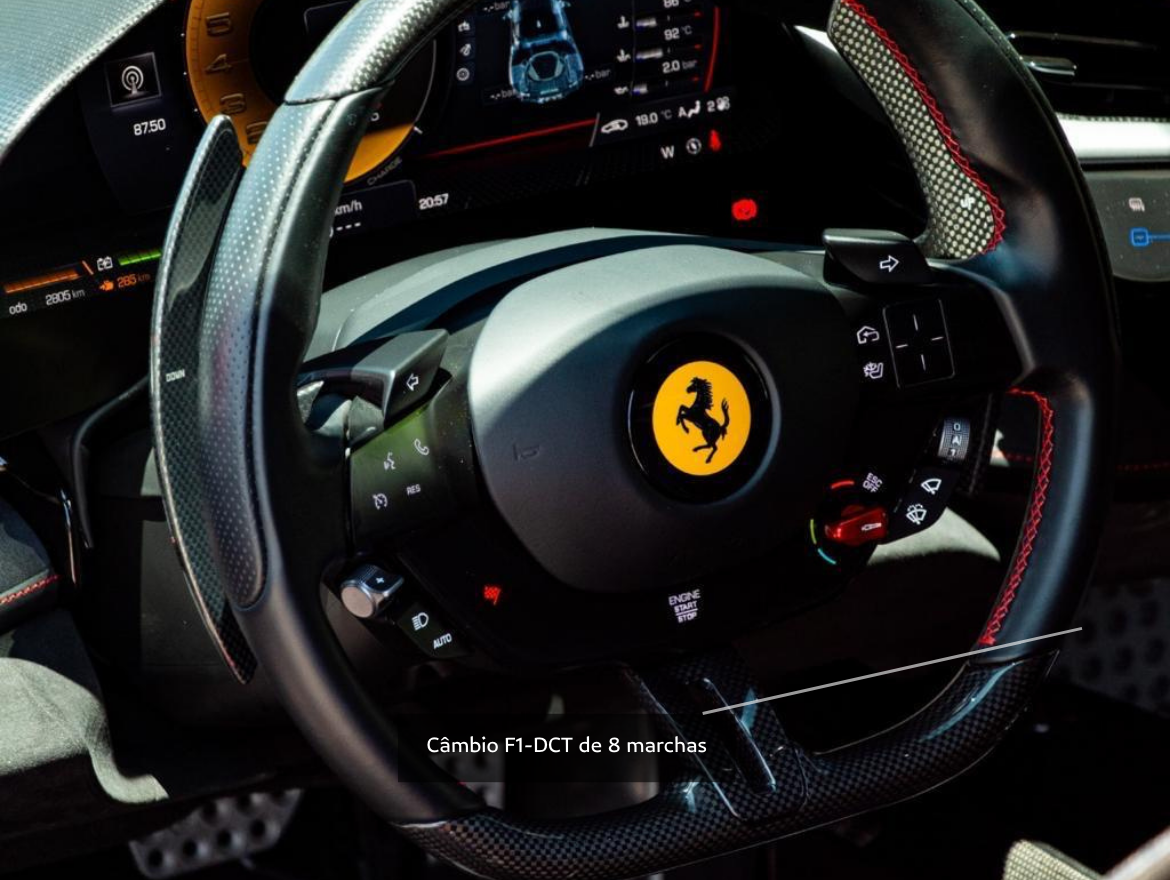 Ferrari SF90 4.0 V8 Turbo PHEV STRADALE F1-DCT