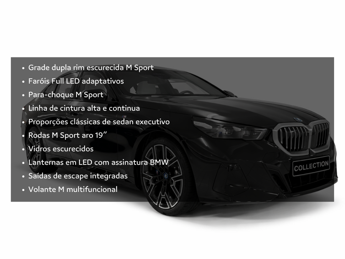 BMW 530e 2.0 Twinpower PHEV M Sport Automático Blindada Collect