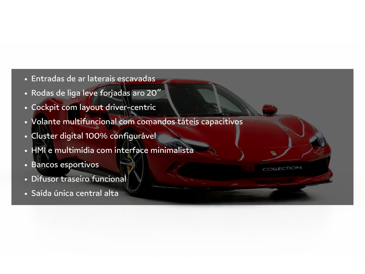 Ferrari 296 GTB 3.0 V6 Turbo PHEV F1-DCT