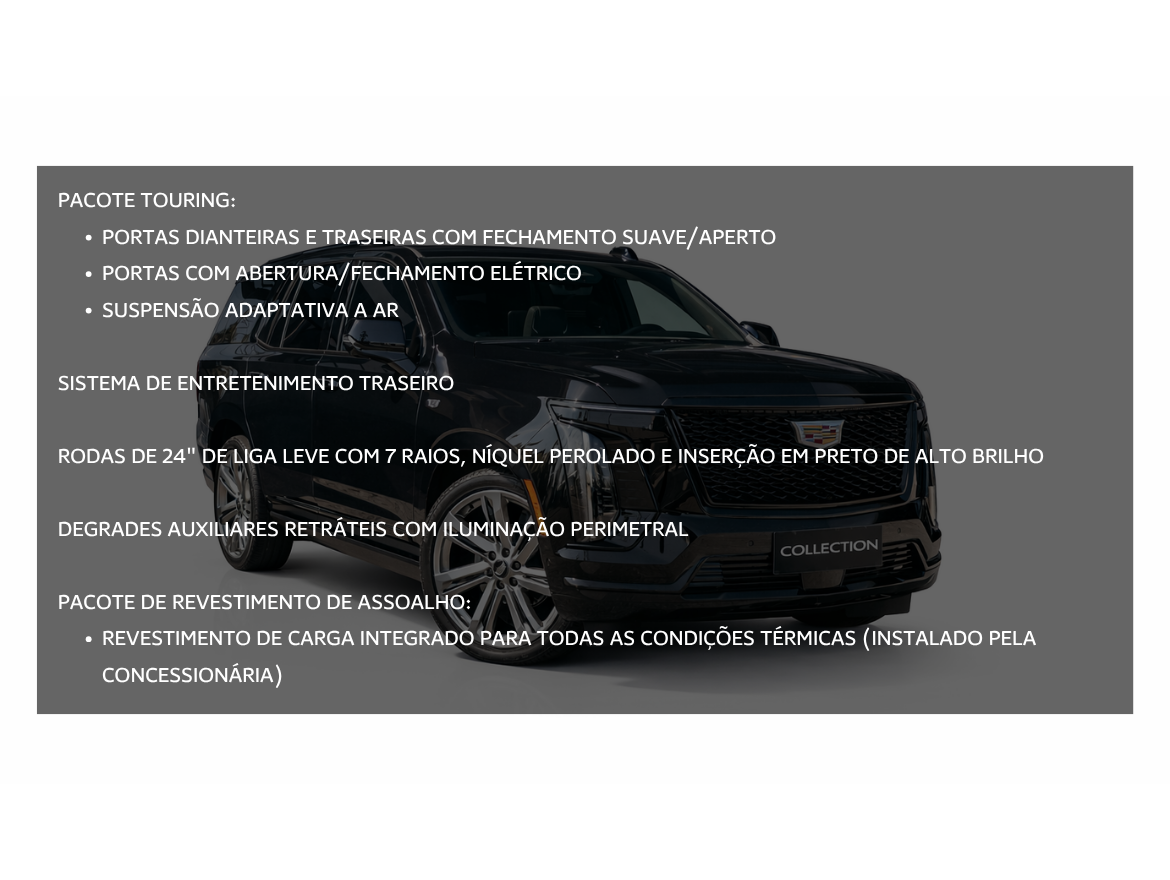 Cadillac Escalade Sport 4×4 – Short