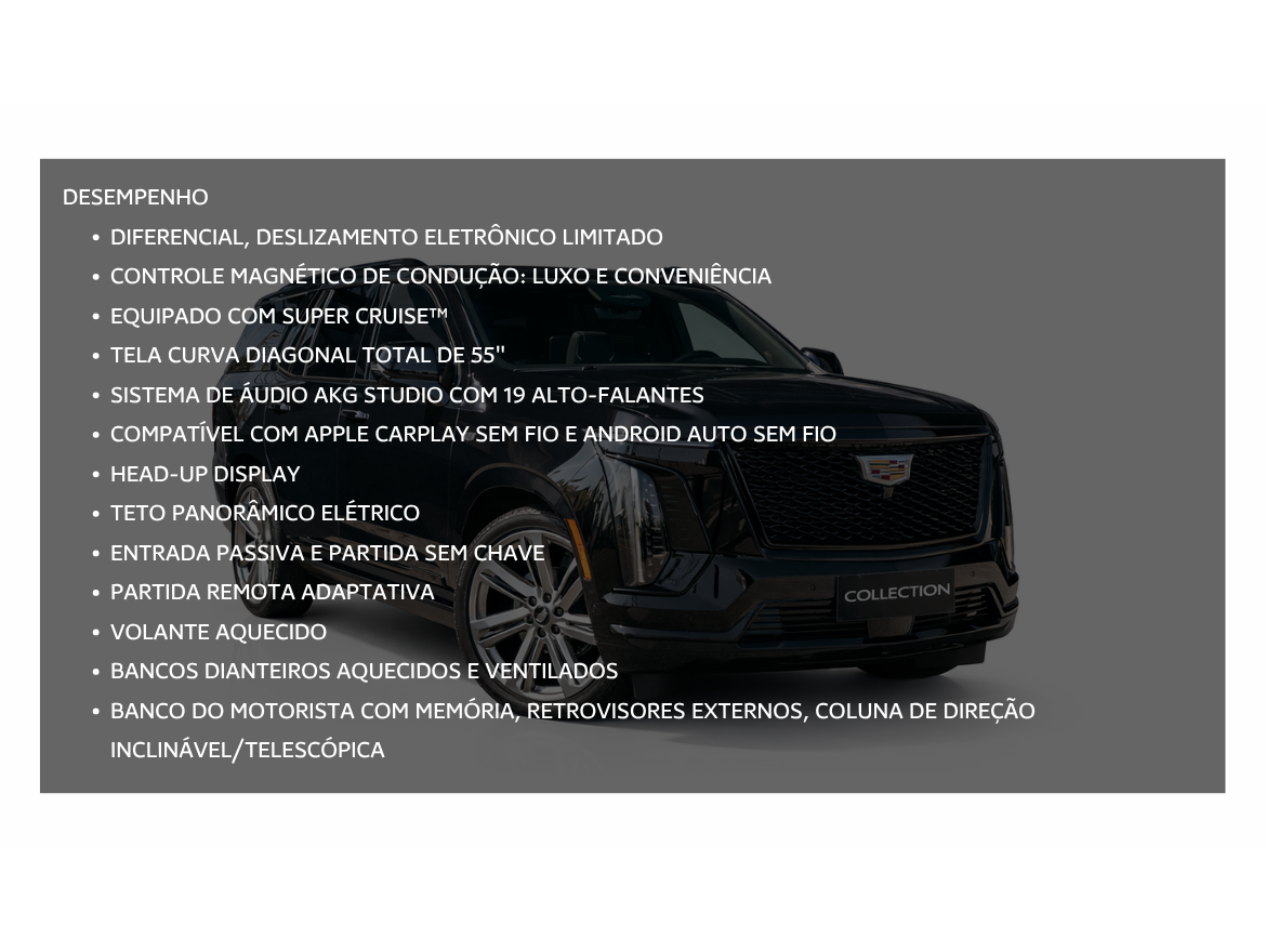 Cadillac Escalade Sport 4×4 – Short