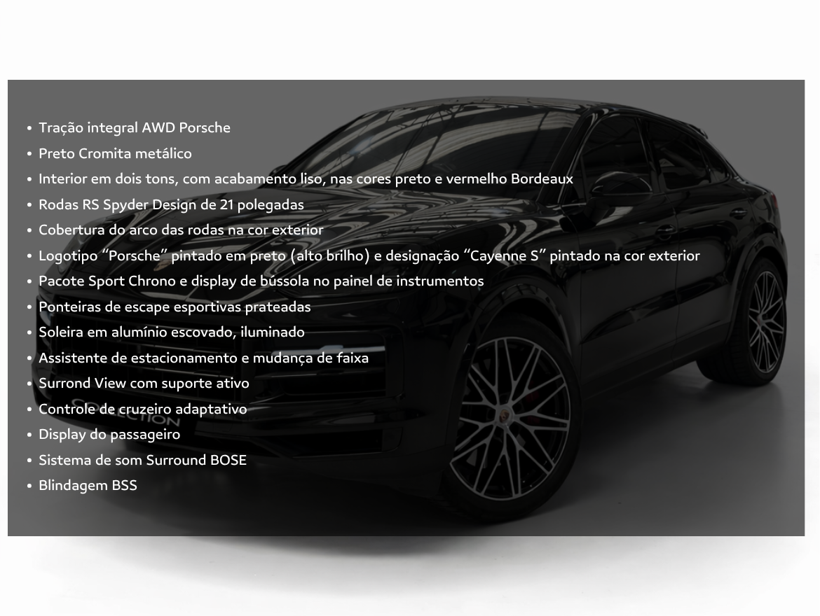 Porsche Cayenne 3.0 V6 S E-Hybrid Coupé AWD Tiptronic S