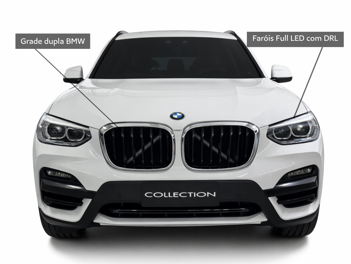 BMW X3 2.0 16V Hibridy XLine XDrive 30E Steptronic Brindada Stark