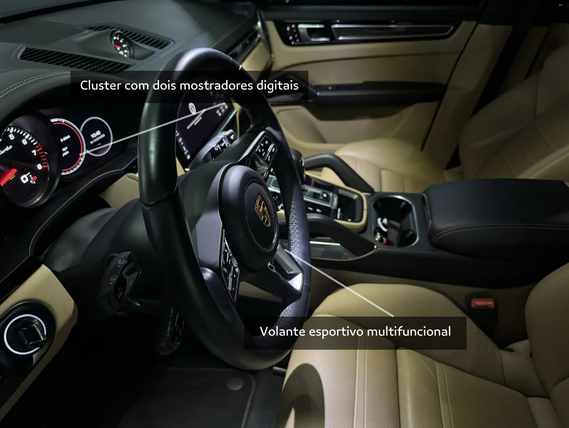 Porsche Cayenne 4.0 V8 Gasolina Turbo AWD Tiptronic S Blindada BSS