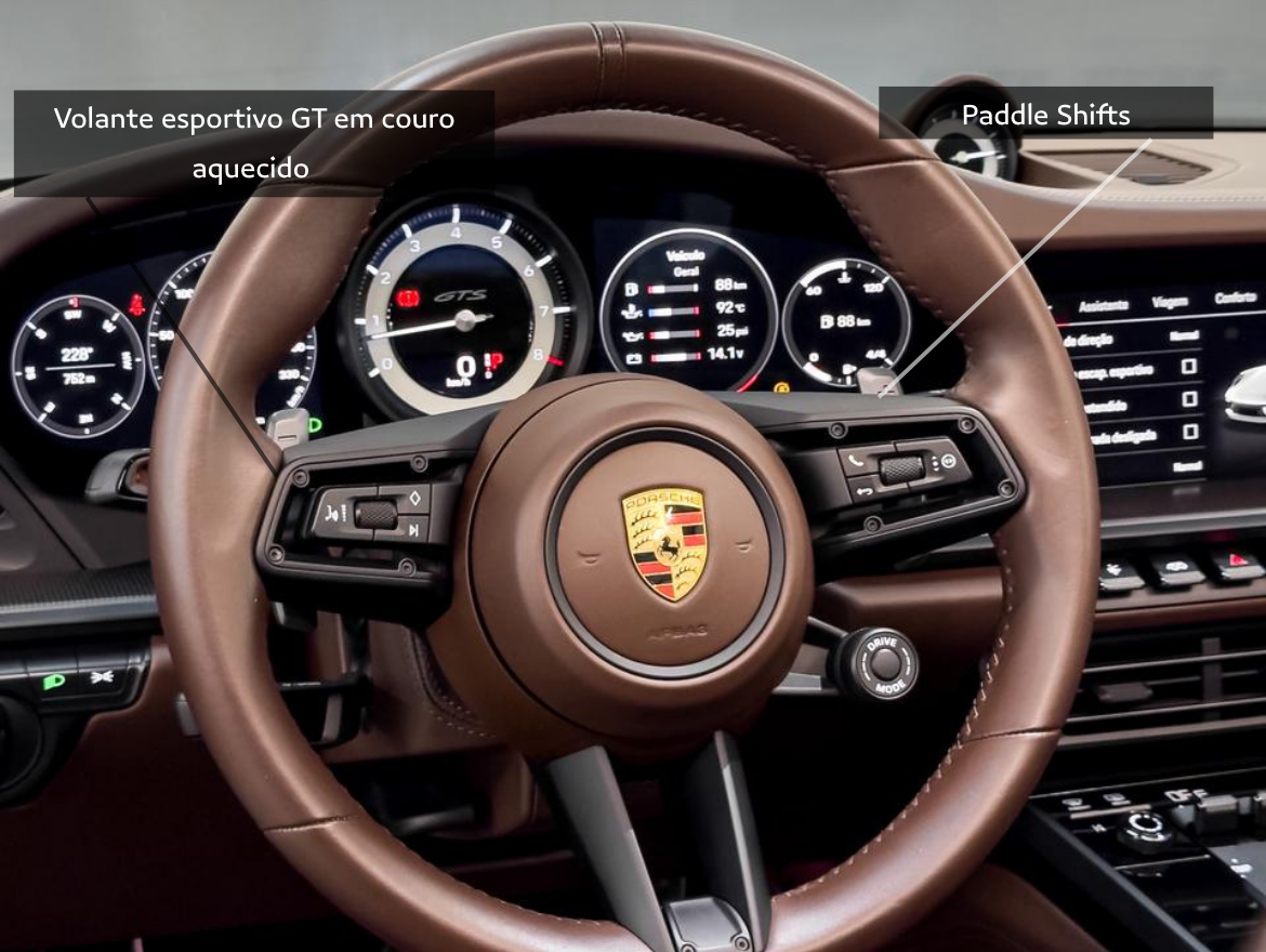 Porsche 911 3.0 24V H6 Gasolina Carrera GTS Cabriolet PDK