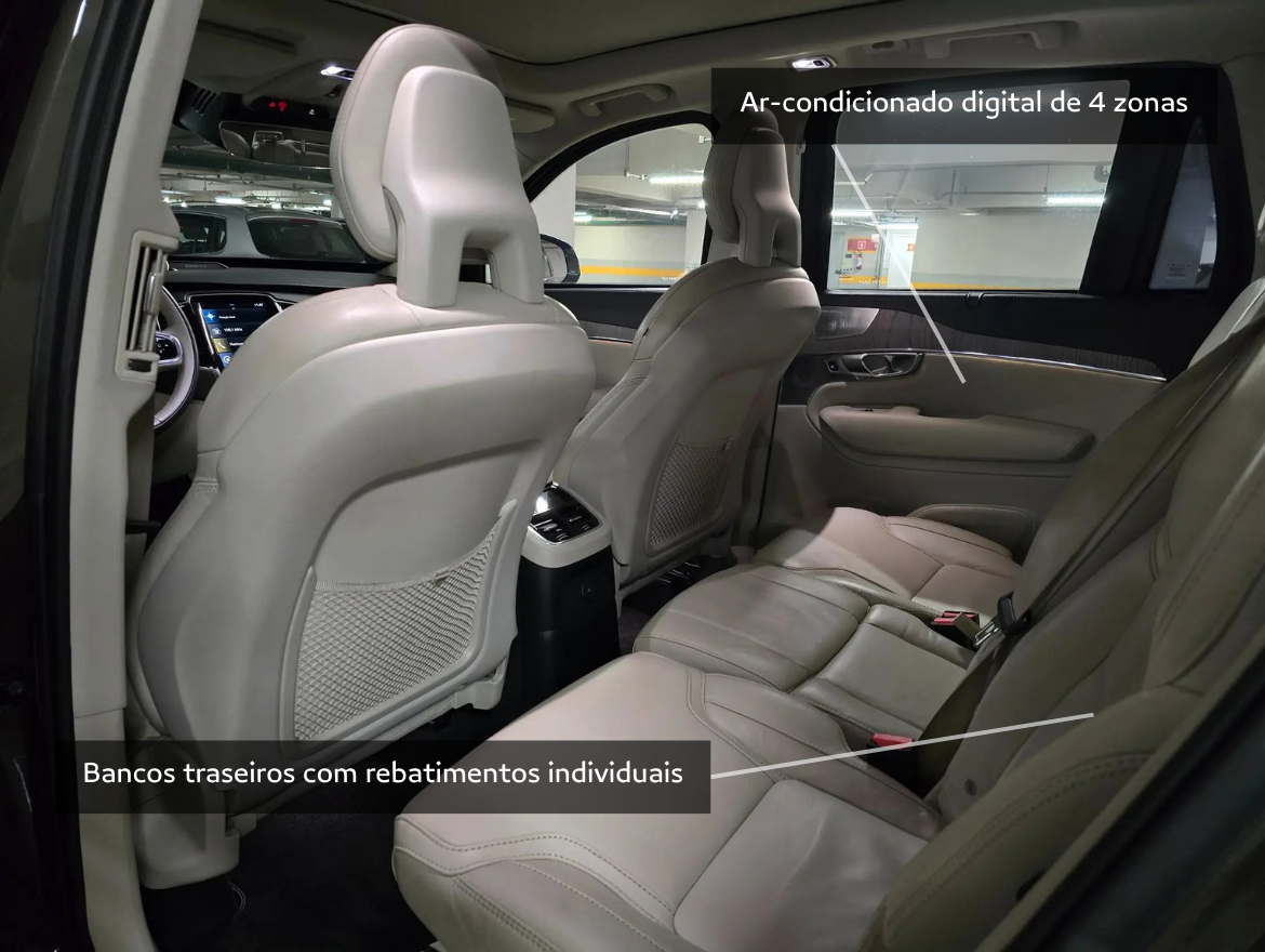 Volvo XC90 2.0 T8 Hybrid Inscription AWD Geartronic Blindada Carbon