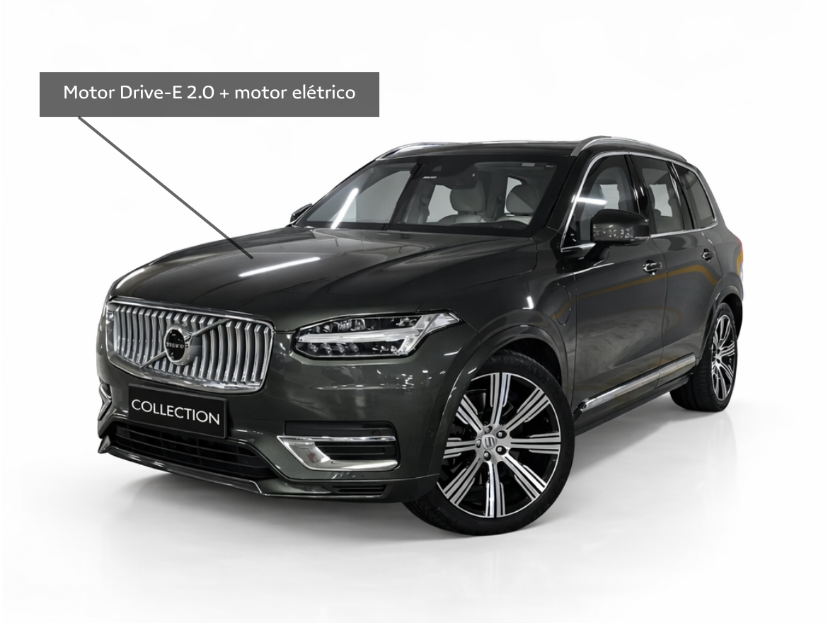 Volvo XC90 2.0 T8 Hybrid Inscription AWD Geartronic Blindada Carbon