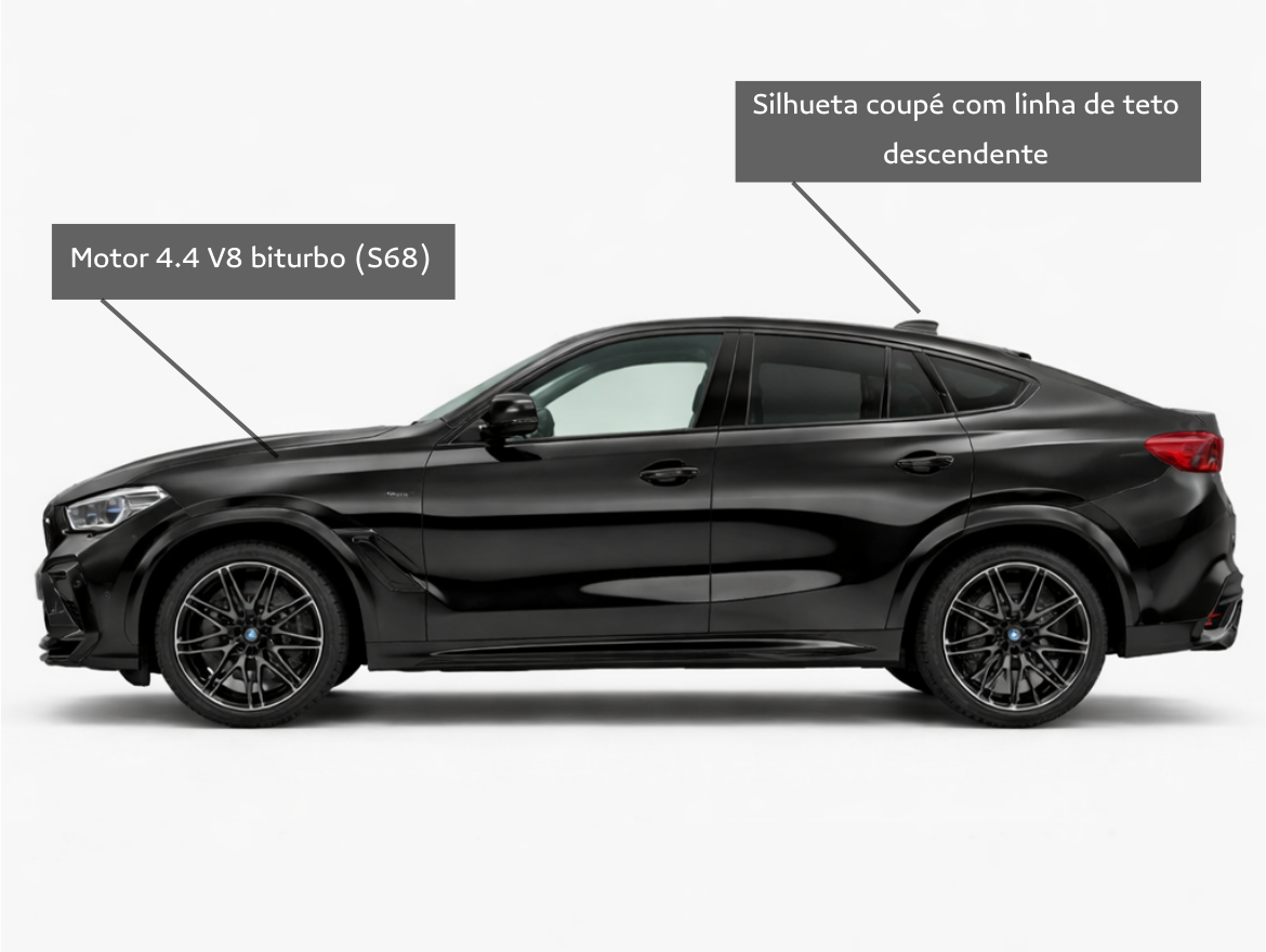 BMW X6 4.4 V8 Biturbo Gasolina M Competition Automático