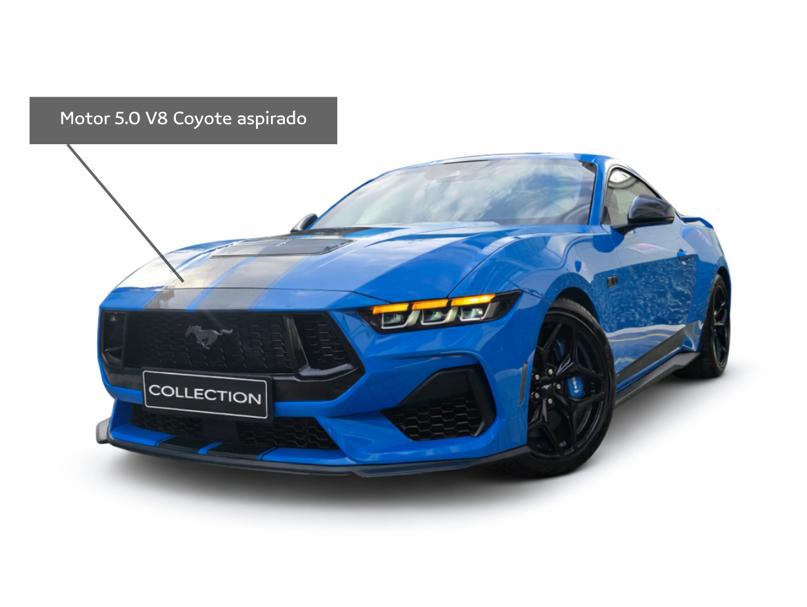 Ford Mustang 5.0 V8 Gasolina GT Performance Selectshift Blindado Leandrini IB33