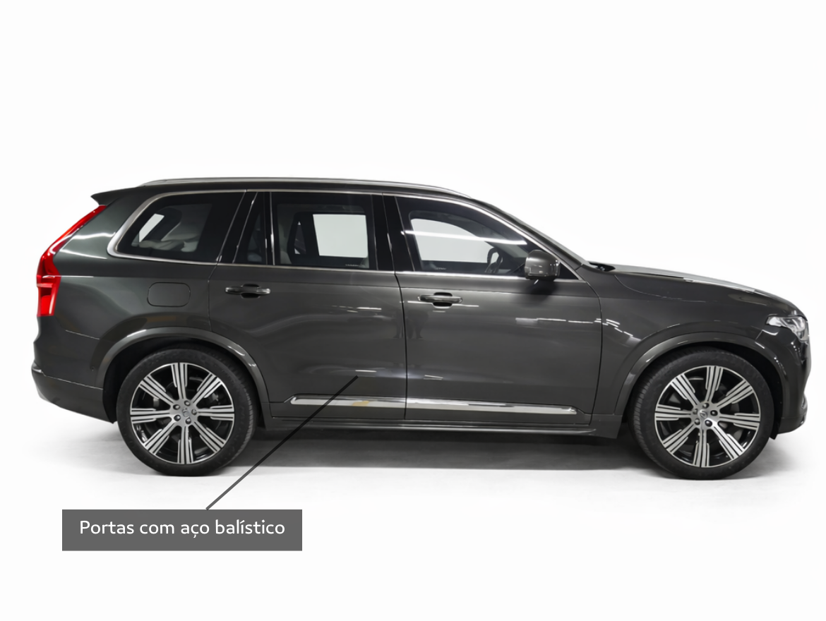 Volvo XC90 2.0 T8 Hybrid Inscription AWD Geartronic Blindada Carbon