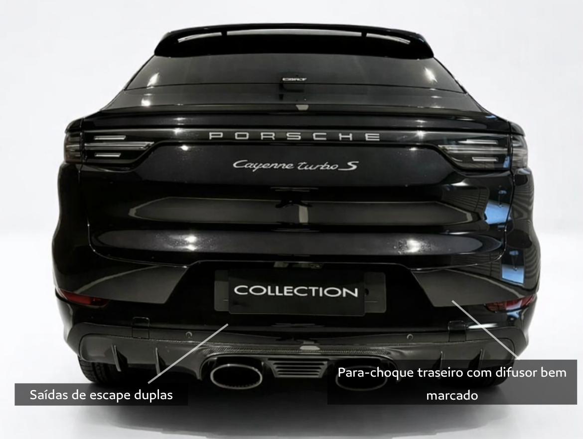 Porsche Cayenne 4.0 V8 E-Hybrid Turbo S Coupé AWD Tiptronic S Blindada Cart