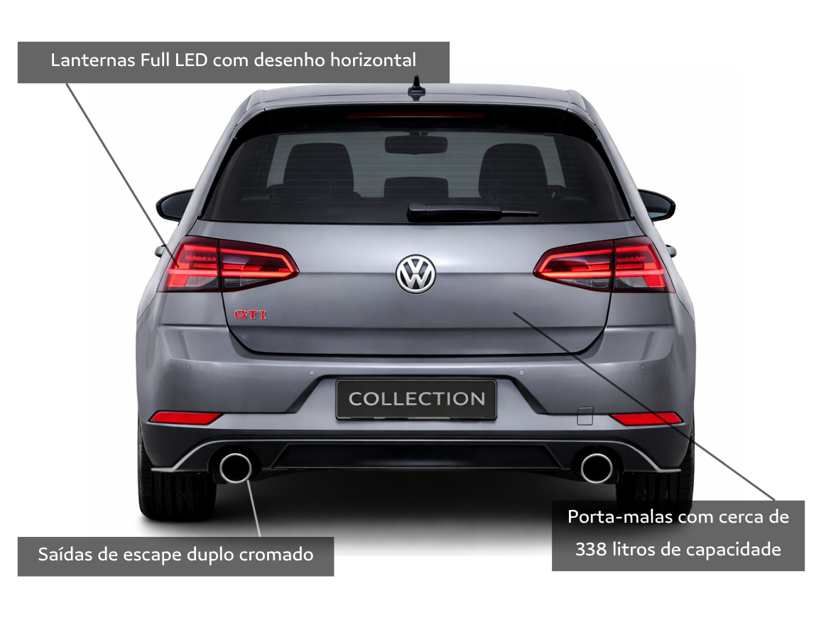 Volkswagen Golf 2.0 350 TSI Gasolina GTI DSG Blindado RR Blindagem