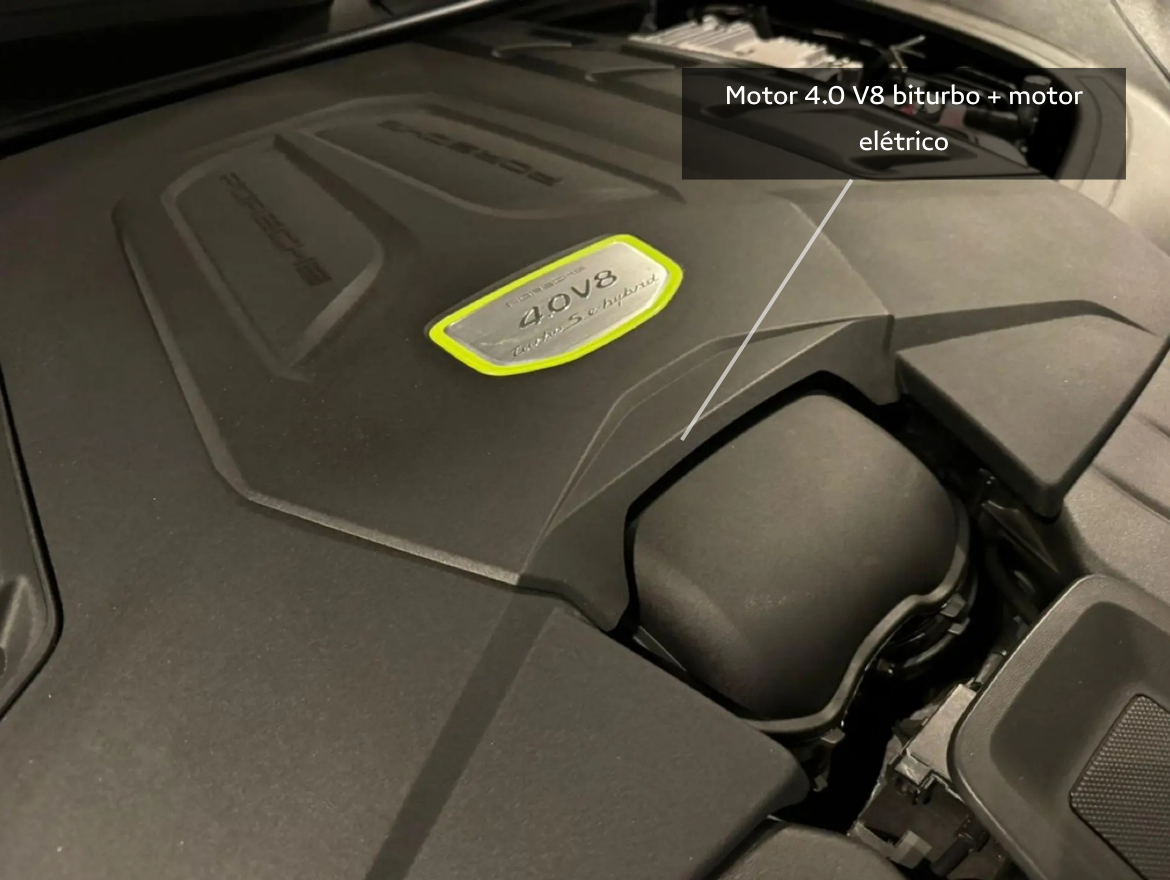 Porsche Cayenne 4.0 V8 E-Hybrid Turbo S Coupé AWD Tiptronic S Blindada Cart