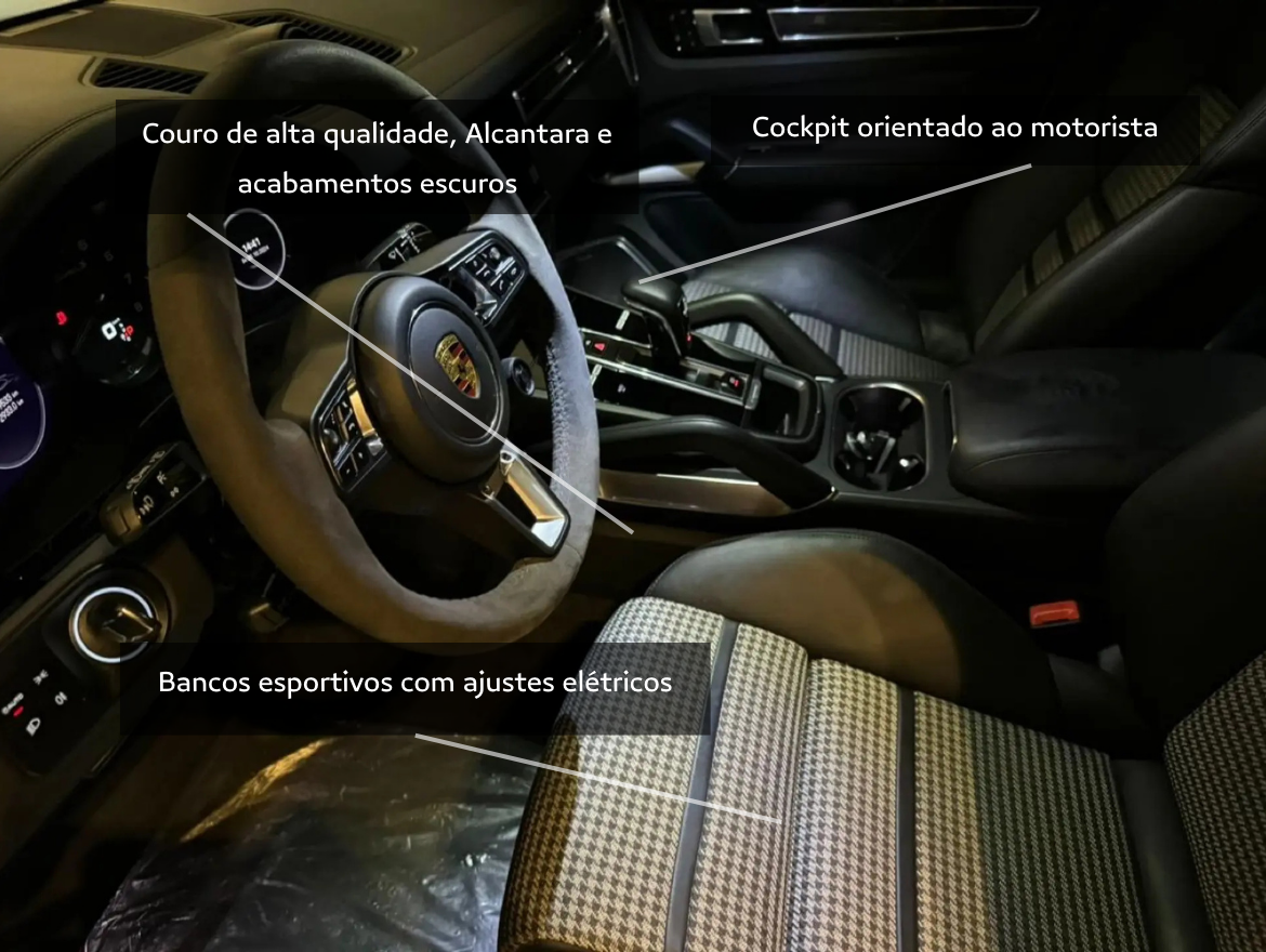 Porsche Cayenne 4.0 V8 E-Hybrid Turbo S Coupé AWD Tiptronic S Blindada Cart