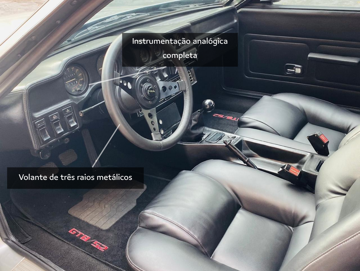 Puma GTB 4.1 Coupé 6 Cilindros 12V Gasolina 2P Manual 1980/1980