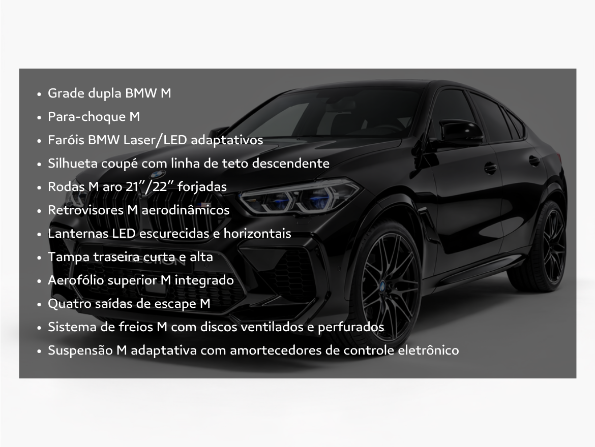 BMW X6 4.4 V8 Biturbo Gasolina M Competition Automático
