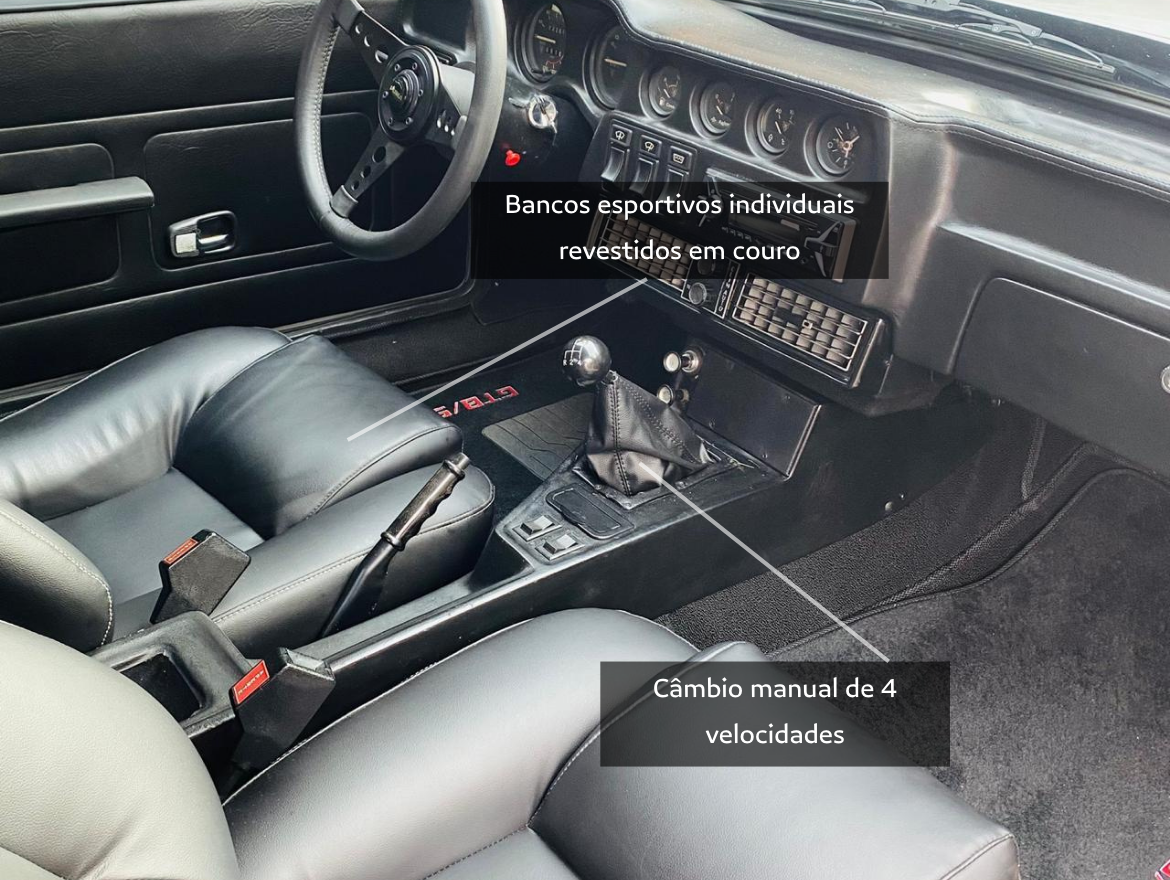 Puma GTB 4.1 Coupé 6 Cilindros 12V Gasolina 2P Manual 1980/1980