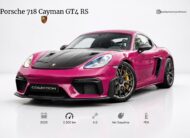 Porsche 718 4.0 H6 Gasolina Cayman GT4 RS PDK